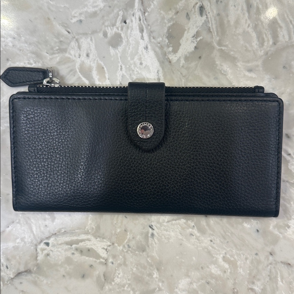 Aimee Kestenberg Black Leather Wallet NWOT